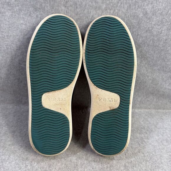 Vessi Shoes Mens Size 8 Sunday Slip On Black & White Loafers Comfort‎ Slippers main image 10
